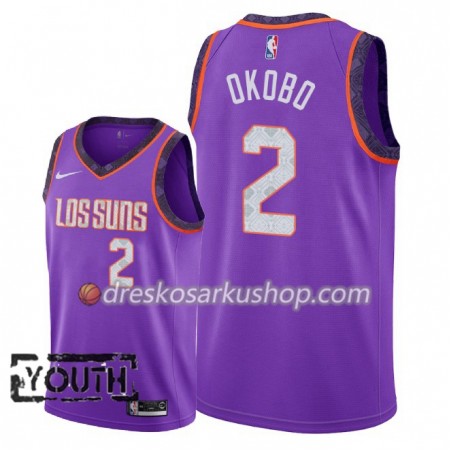 Dječji NBA Dres Phoenix Suns Elie Okobo 2 Nike 2018-19 City Edition Ljubičasta Swingman